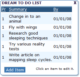 To Do List Sample