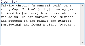 Dream Signs Example